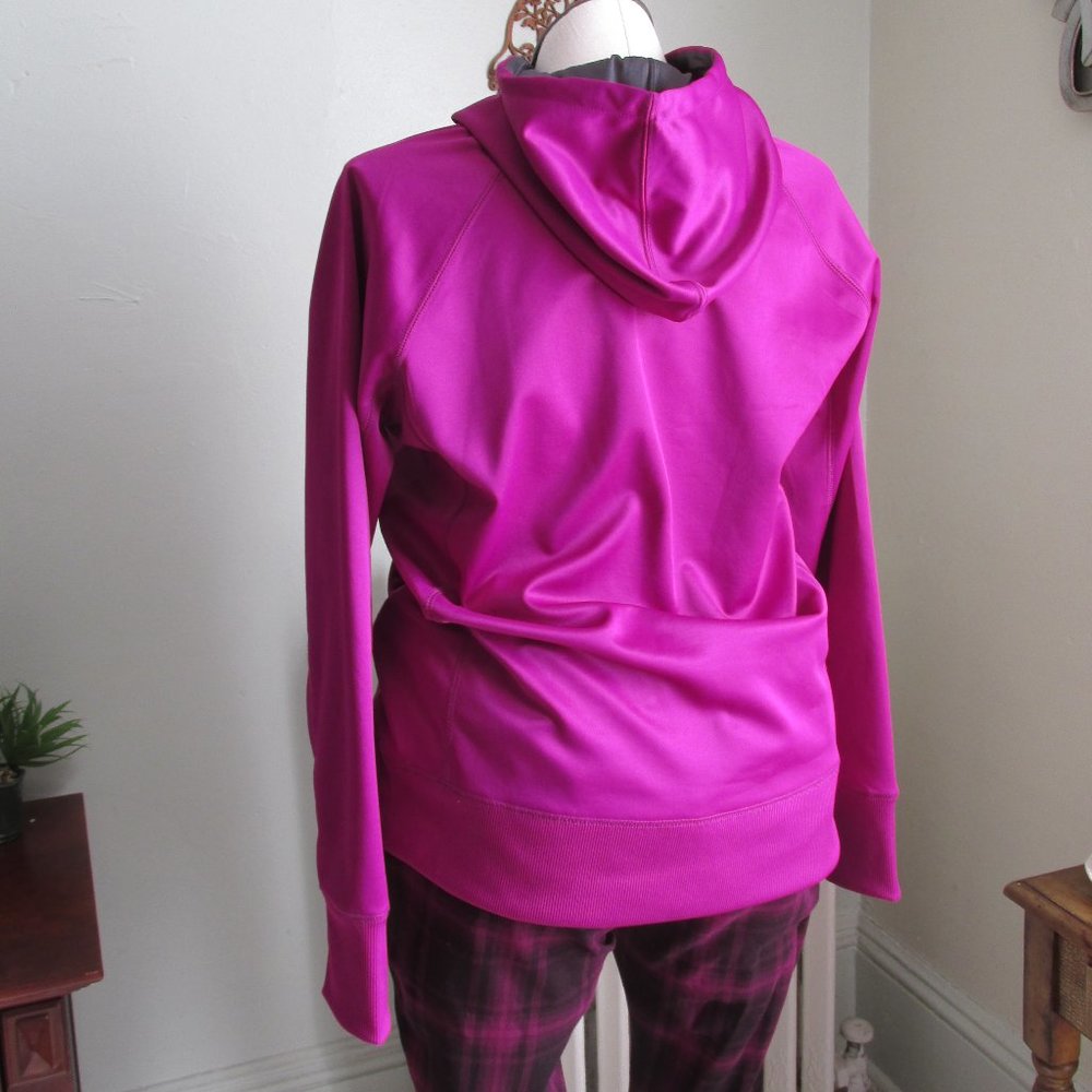Raspberry Reebok Pullover Hoodie - Picture 4 of 5